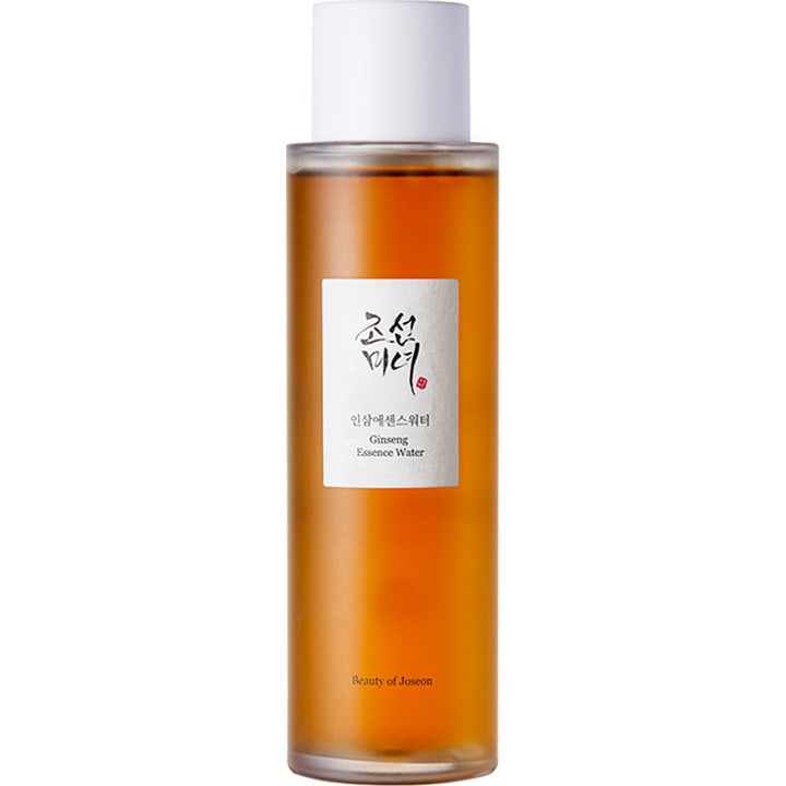 Beauty of Joseon Ginseng Essence Water 150 ml anti-age fuktgivande ansiktsvatten i frostad plastflaska med vitt lock