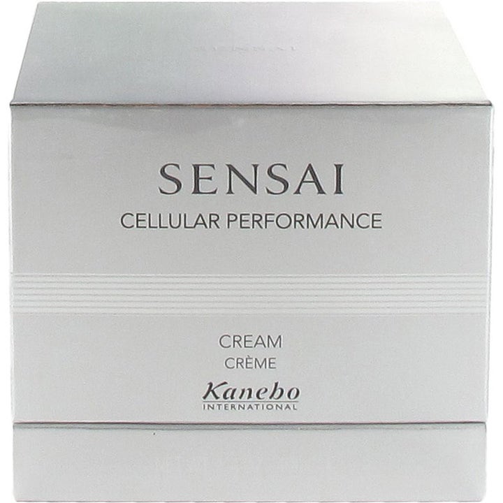 Sensai Total Anti-Age Cream 95 ml motverkar ålderstecken i en elegant silverfärgad ytterkartong