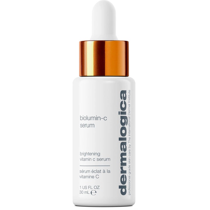 Dermalogica Biolumin-C Serum 30 ml lystergivande dermalogica vitamin c serum i vit flaska med glänsande orange kork