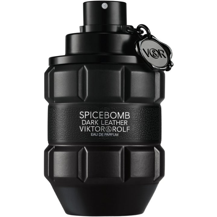 Viktor & Rolf Spicebomb Black Leather 90 ml Spicebomb eau de parfum herr i en mattsvart flaska formad som en handgranat