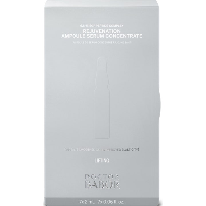 Babor DOC Rejuvenation Ampoule Serum Concentrates 14 ml lyftande serum i silvergrå förpackning