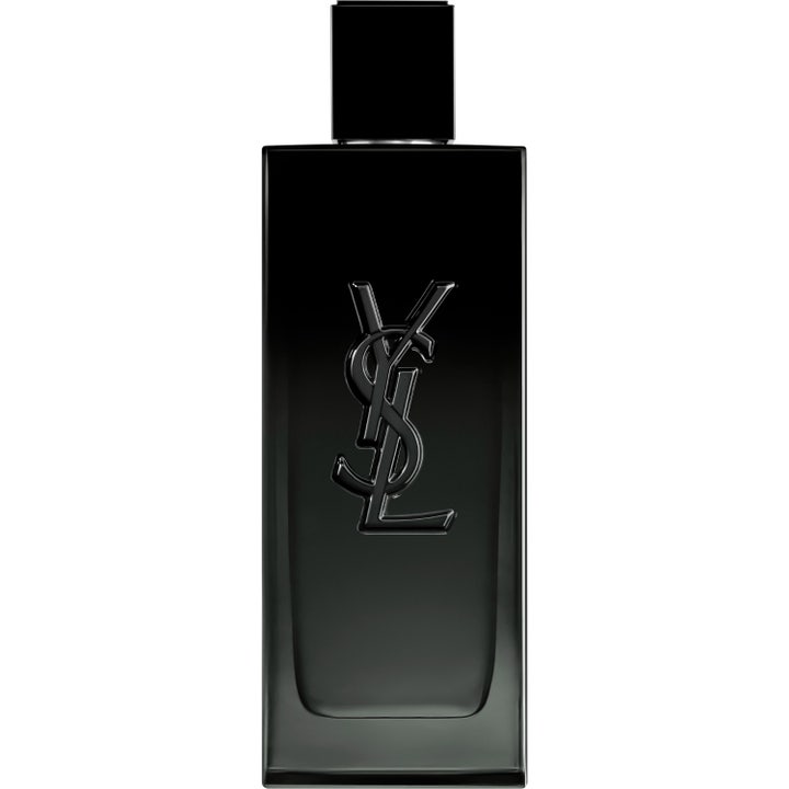 Yves Saint Laurent MYSLF Eau de Parfum 150ml herrparfym i en stilren och minimalistisk svart glasflaska