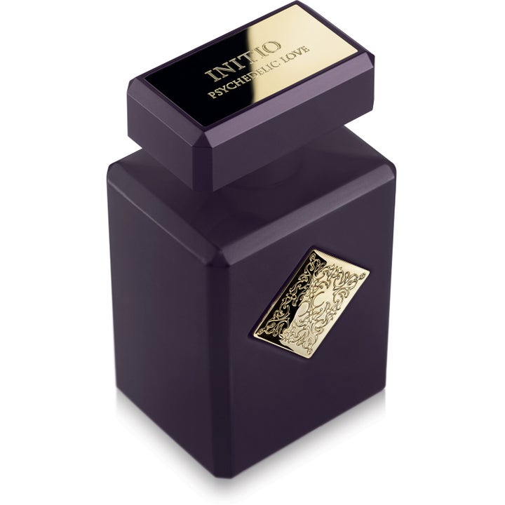 INITIO Parfums Privés Psychedelic Love 90 ml sensuell unisex parfym i mörklila matt flaska med guldiga detaljer