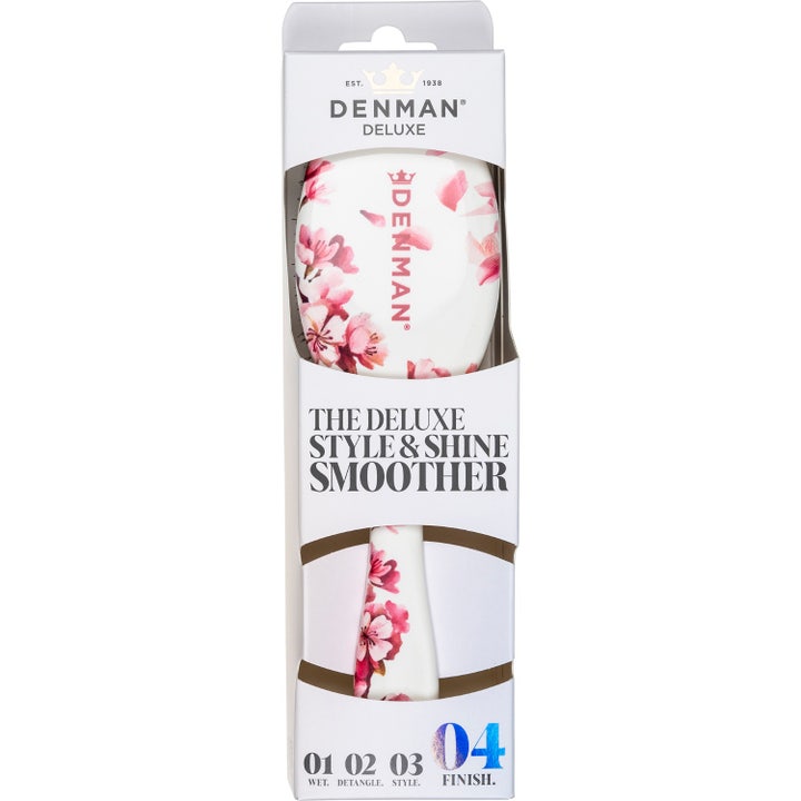 Deluxe D81M Medium Style & Shine Brush Cherry Blossom