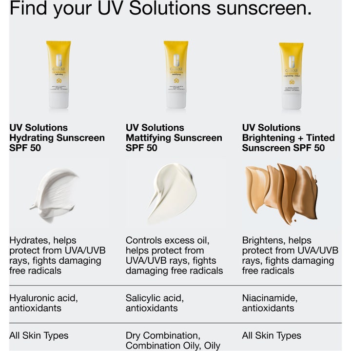 UV Solutions Brightening + Tinted Sunscreen SPF 50