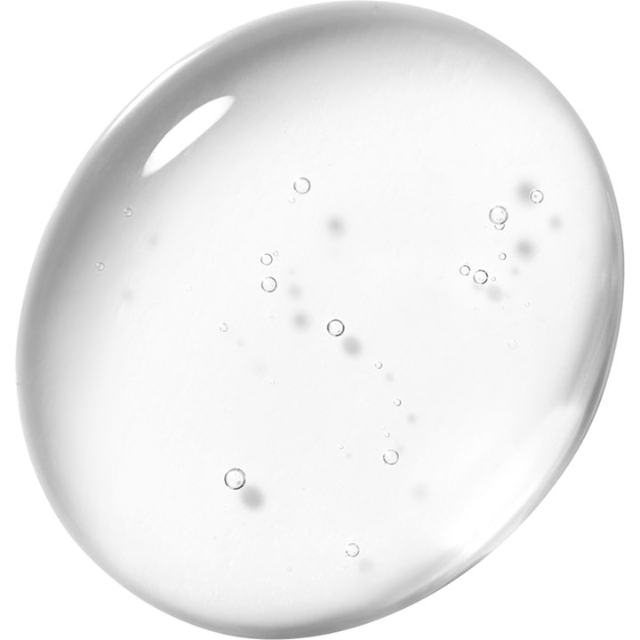 Make Prem Safe Me Relief Watery Ampoule 50 ml återfuktande serum med en klar svalkande textur och små luftbubblor