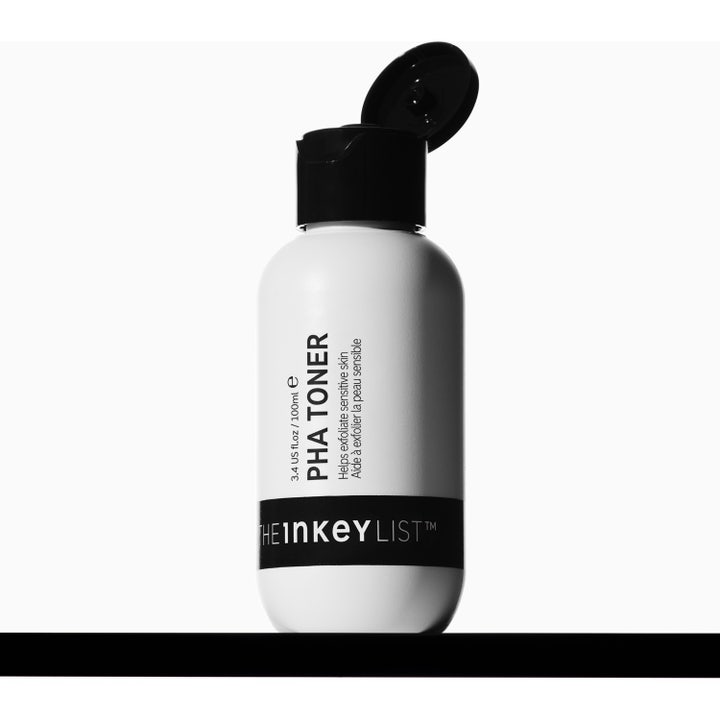 The INKEY List PHA Toner 100 ml PHA exfolierande toner med en klar och lättflytande formula i droppform
