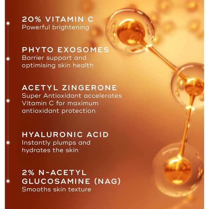 Medik8 C-Tetra Advanced 30 ml lystergivande ansiktsserum med 20 procent vitamin C och hyaluronsyra