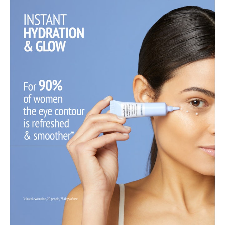 Comfort Zone Hydramemory Depuff Eye Cream 15 ml avsvällande ögonkräm med koffein som appliceras för fukt och lyster.
