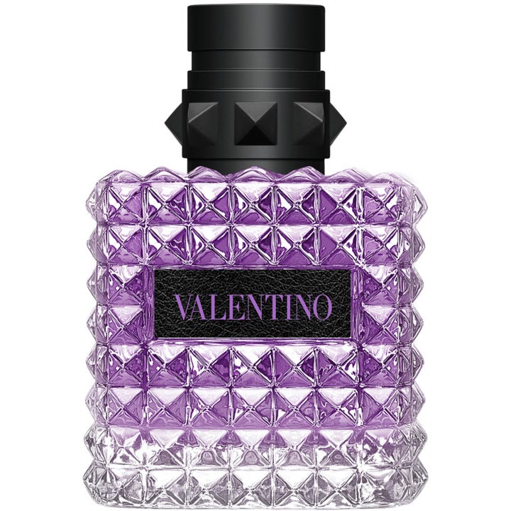 Valentino Born in Roma Donna Purple Melancholia 30 ml edp lila parfym i en nitad glasflaska med svart kork