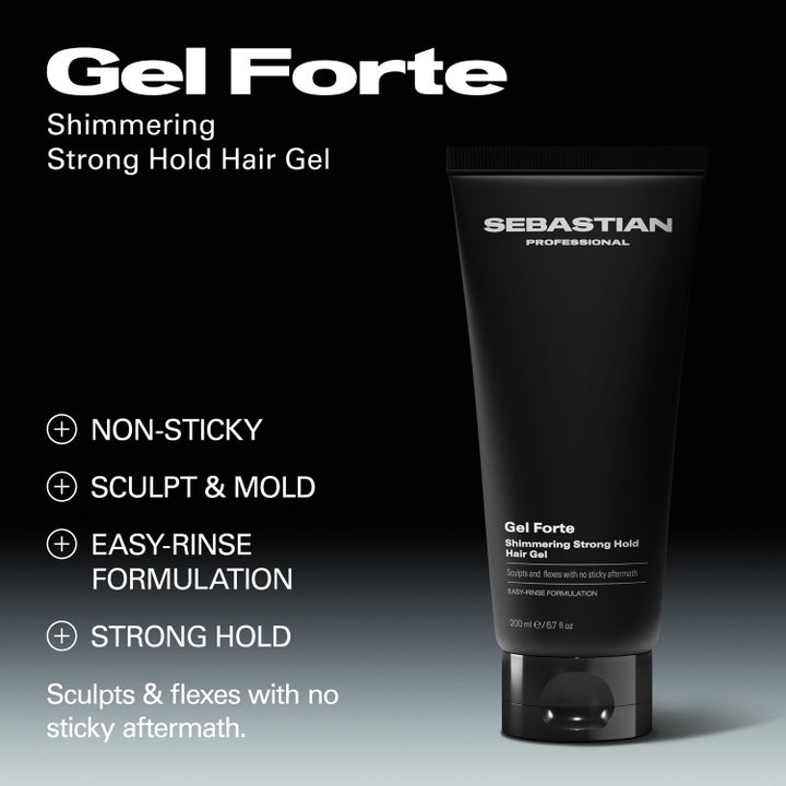 Gel Forte Shimmering Strong Hold Hair Gel