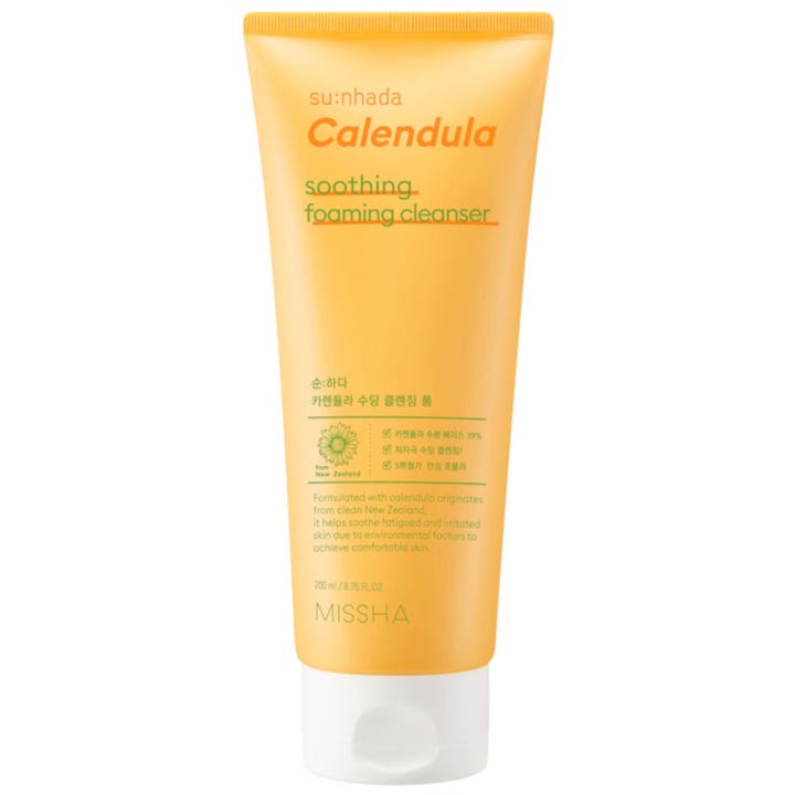 Su:nhada Calendula Smoothing Foaming Cleanser