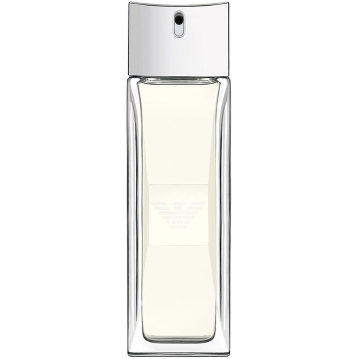 Armani Diamonds for Men 75 ml herr parfym i en stilren rektangulär glasflaska med silverfärgad kork och logotyp