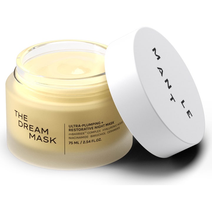 MANTLE The Dream Mask 75 ml återställande nattmask med en fyllig och krämig ljusgul textur