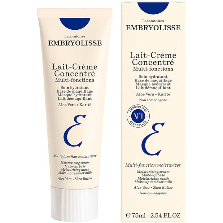 Embryolisse Lait Creme Concentre Duo 2x 75 ml återfuktande ansiktskräm i beige tub och matchande kartong