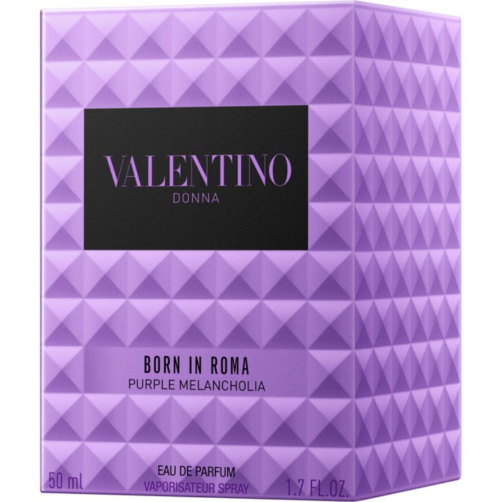 Valentino Born in Roma Donna Purple Melancholia 50ml lila parfym i nitmönstrad flaska och matchande box