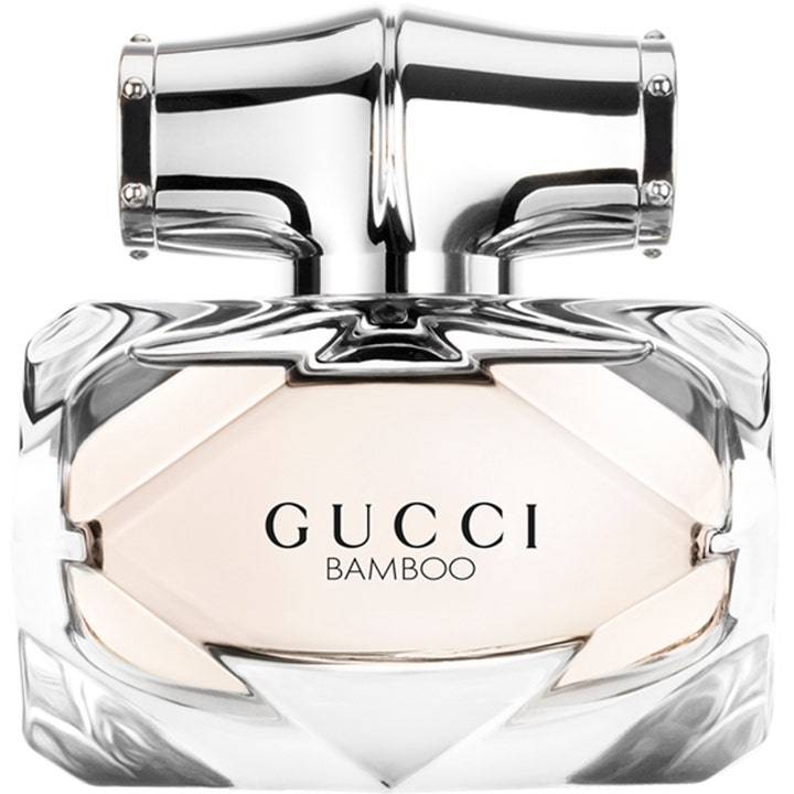 Gucci Bamboo Eau de Toilette 30 ml fräsch parfym i slipad glasflaska med silverfärgat bambuformat lock