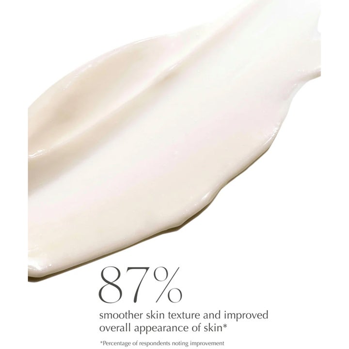 Exuviance Glycolic Expert Moisturizer 50 ml aha ansiktskräm med vit krämig textur för jämnare hud.