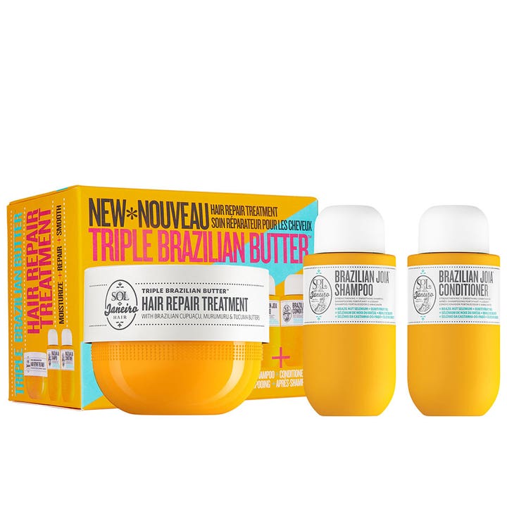 Brazilian Joia And Triple Brazilian Butter Hair Set