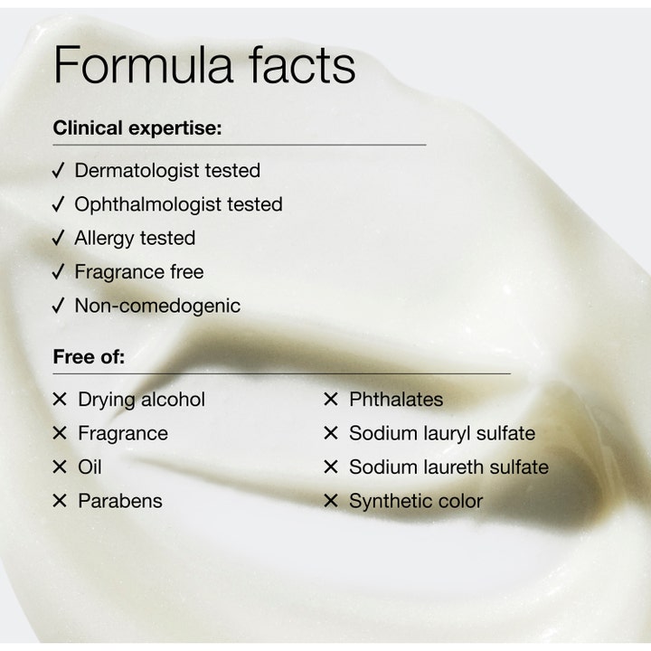 Clinique All About Eyes Brightening Serum Concentrate 10 ml ögonserum visar krämig textur och text om parfymfri formula.