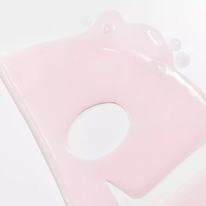 COSRX Peptide Glow Hydrogel Mask 3-pack ansiktsmask ger lyster med sin ljusrosa glansiga och svalkande hydrogel