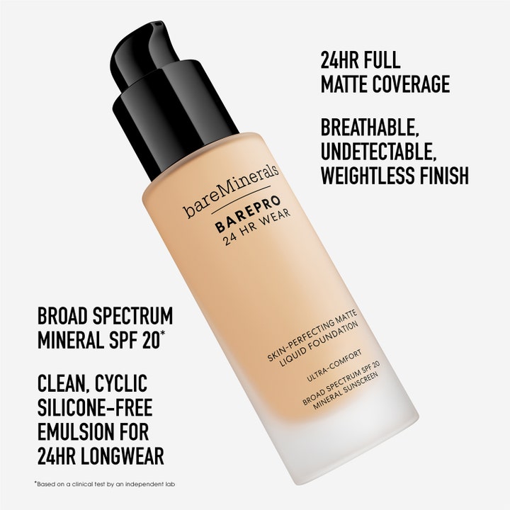 BarePro 24H Skin-Perfecting Matte Liquid Foundation SPF 20