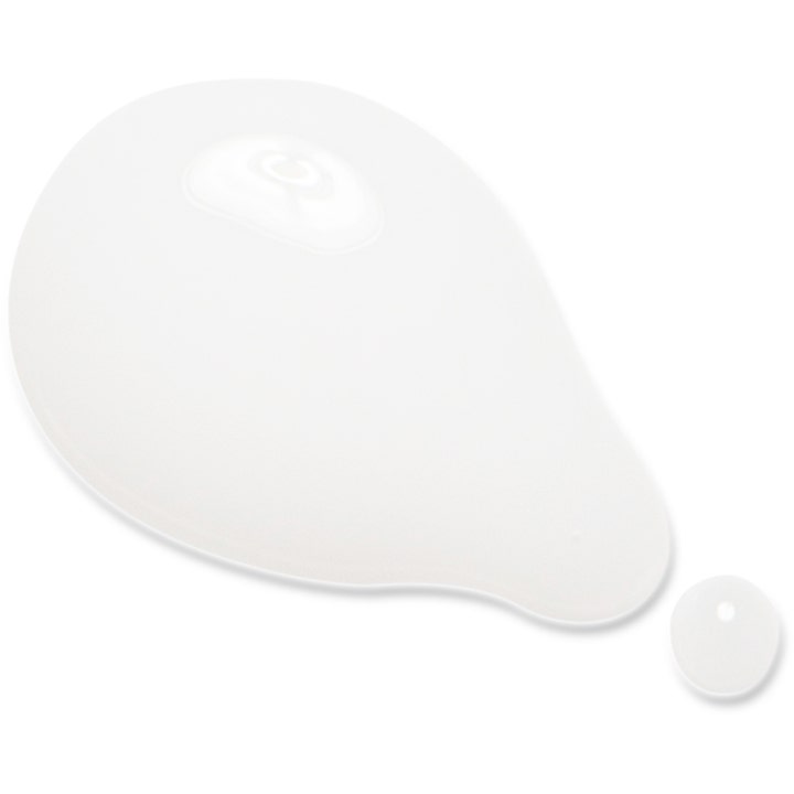 FOREO UFO Mask Bulgarian Rose 36 g fuktmask ansikte visar en klar och lättflytande serumkonsistens.