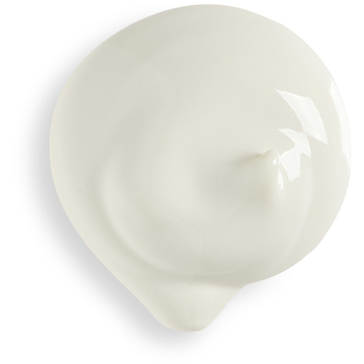 KORRES Yoghurt Face Sunscreen SPF30 50 ml hydrerande ansiktssolkräm för känslig hy med en mjuk och krämig vit textur.