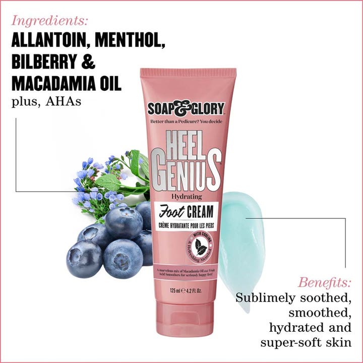 Heel Genius Foot Cream for Moisturising Rough Feet