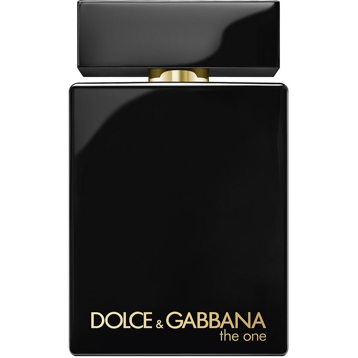 Dolce & Gabbana The One Intense 100 ml eau de parfum herr designer i en blank svart glasflaska med detaljer i guld