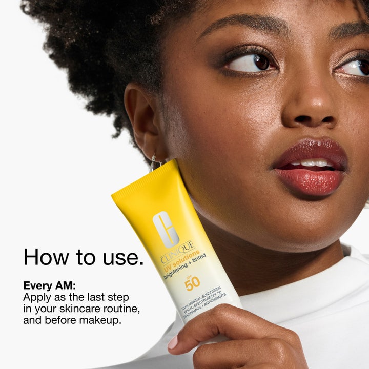 UV Solutions Brightening + Tinted Sunscreen SPF 50