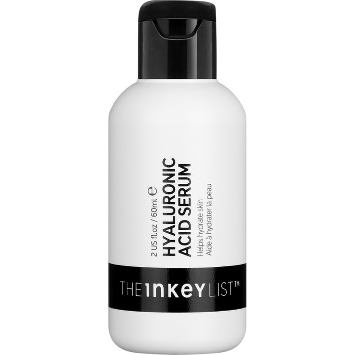The INKEY List Hyaluronic Acid Serum 60 ml återfuktande ansiktsserum i vit plastflaska med svart lock
