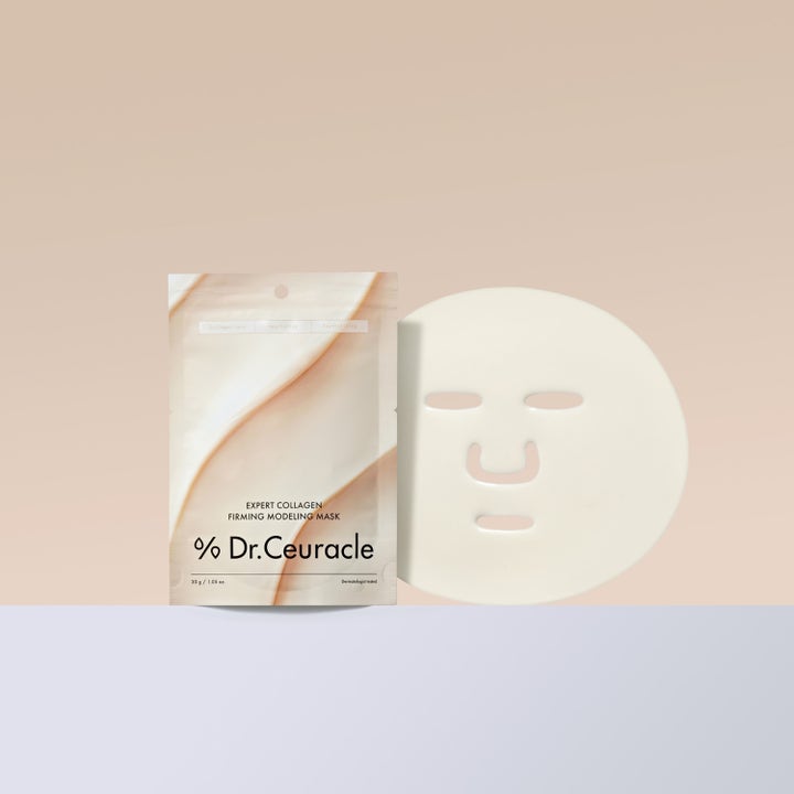 Dr. Ceuracle Expert Collagen Firming Modeling Mask 30 g uppstramande ansiktsmask med sachet och ljus gummimask