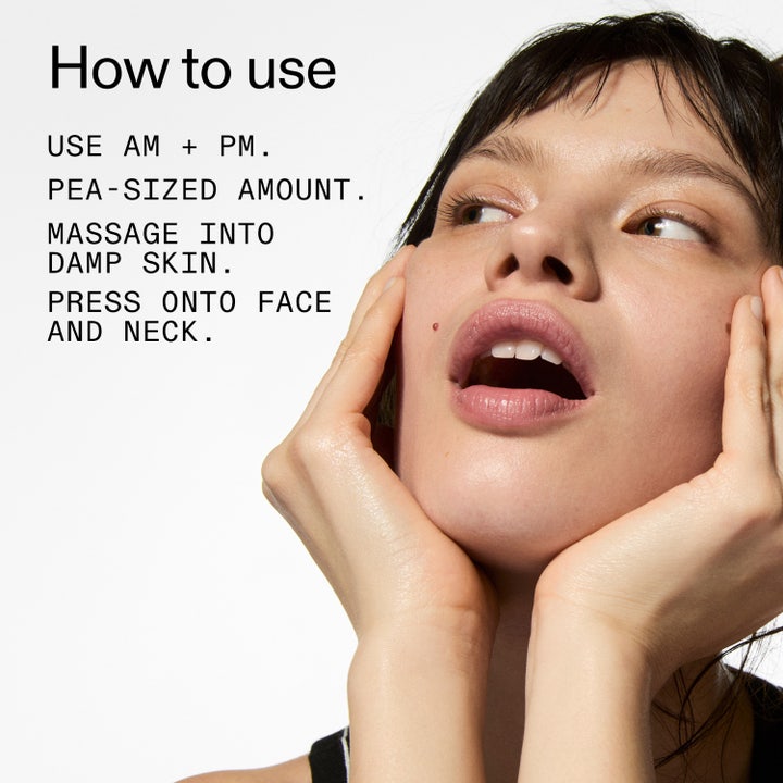The INKEY List Hyaluronic Acid Serum 30 ml budget hyaluronsyra serum med instruktioner för applicering på ansikte