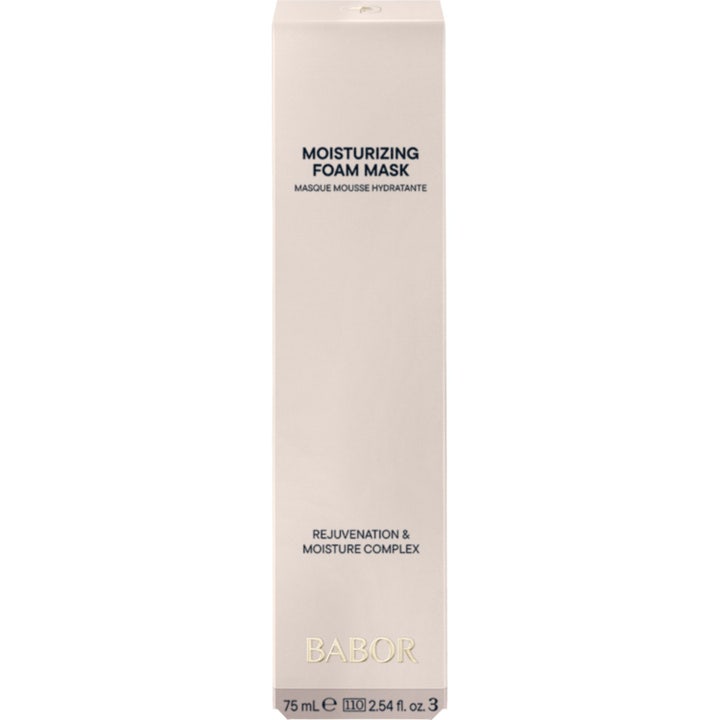 Babor Skinovage Moisturizing Foam Mask 75 ml djupverkande fuktmask ansikte i vit sprayflaska med lock