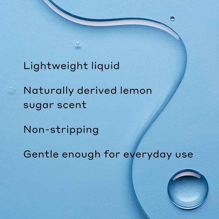 Ole Henriksen Glow2OH Dark Spot Toner 190 ml ansiktsvatten med lättflytande textur och text på blå bakgrund.