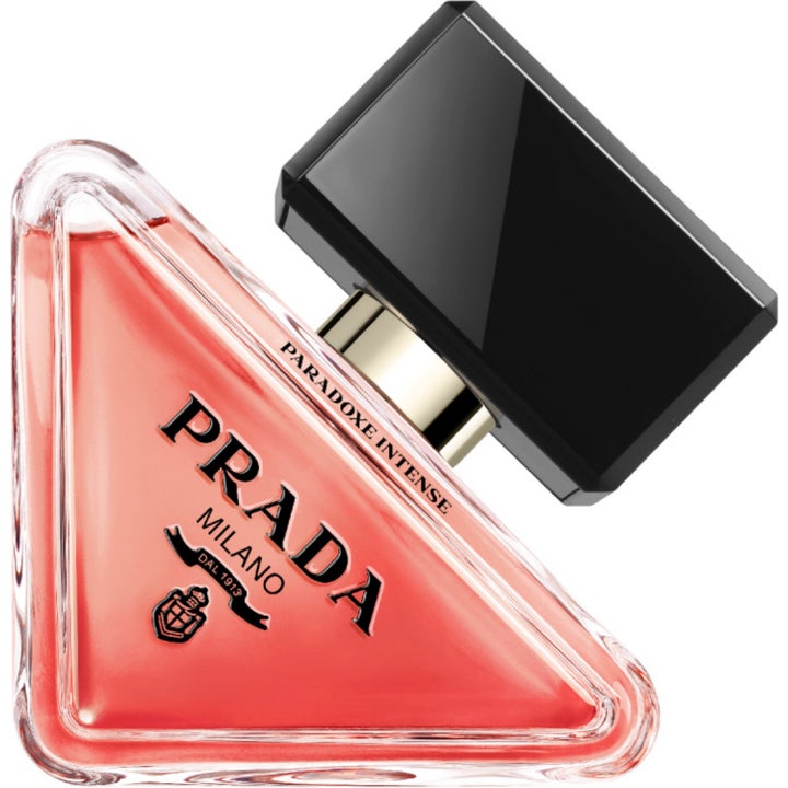 Prada Paradoxe Intense Eau de Parfum 30ml intensiv damparfym i triangelformad glasflaska med rosa vätska och svart kork