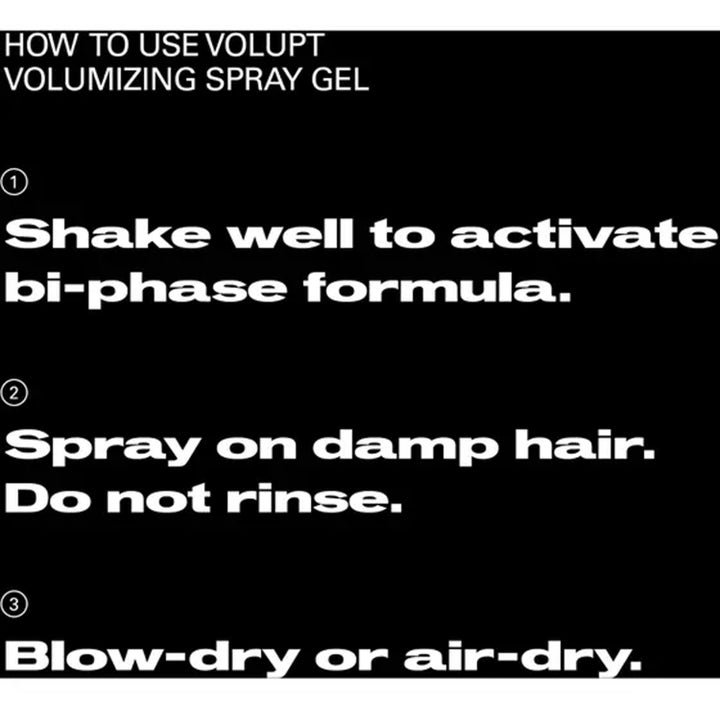 Volupt Volumizing Spray Gel