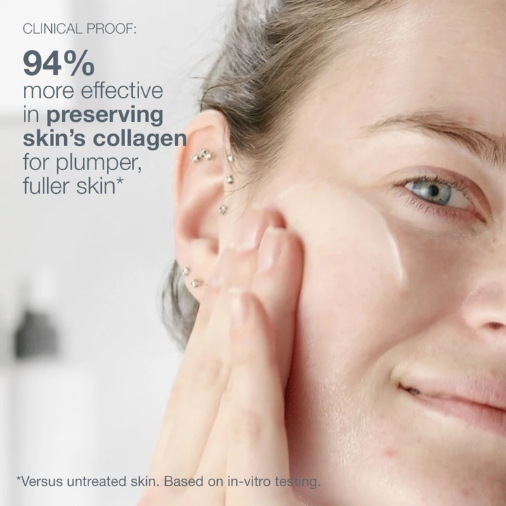Dermalogica Pro-Collagen Banking Serum 30 ml ger fylligare hy visas med texten 94% mer effektiv.