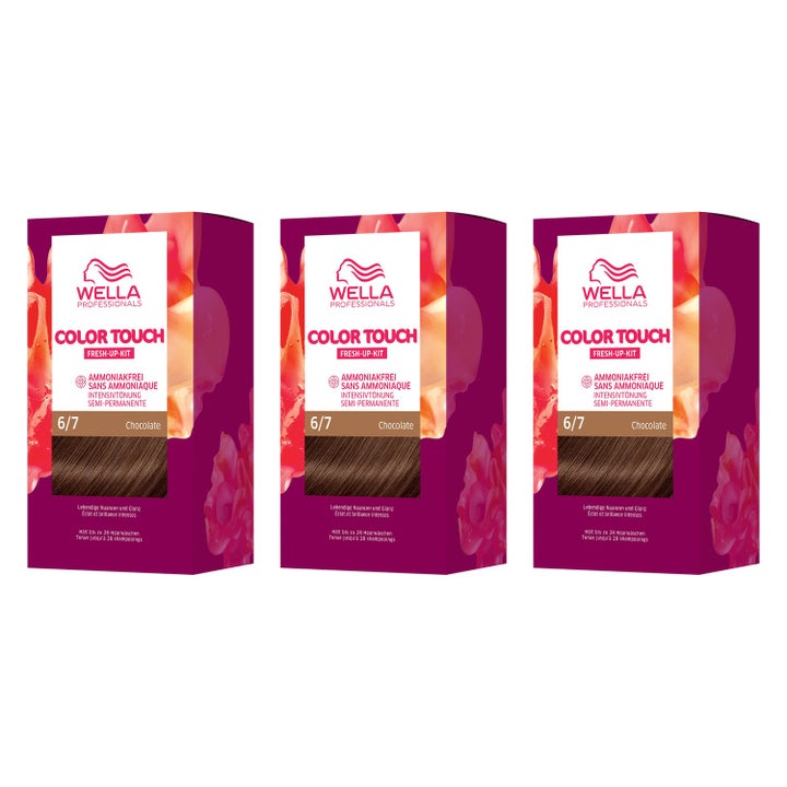 Chocolate Brown Hair Color Trio