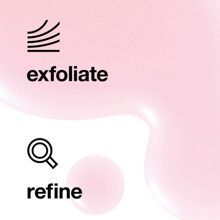 Clinique Clarifying Lotion 3 487 ml exfolierande toner som visar texten exfoliate och refine
