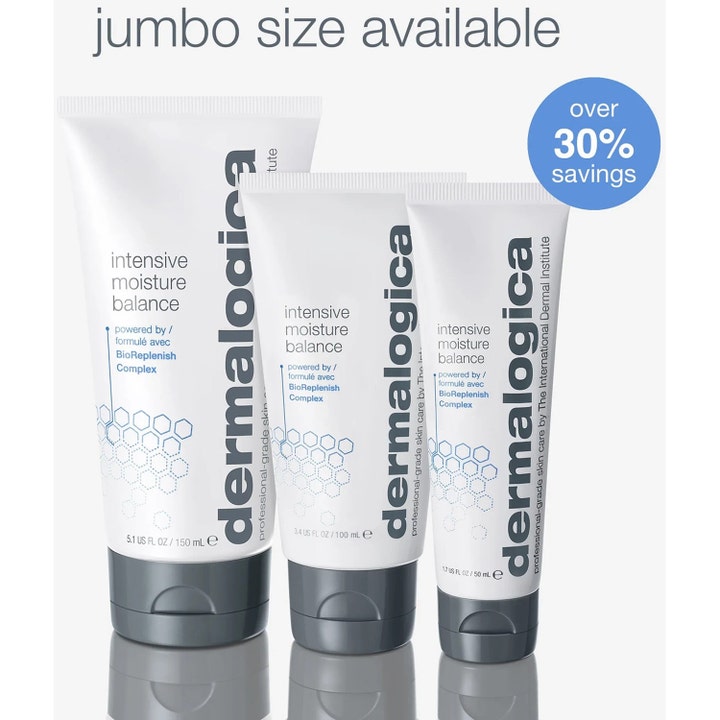 Dermalogica Intensive Moisture Balance 50 ml i tre storlekar som ger en hudbarriär stärkande ansiktskräm.