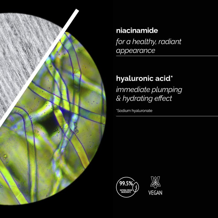 Skin Regimen Instant Smoothing Dry Sheet Mask 1 st vegansk ansiktsmask med niacinamid och hyaluronsyra för lyster.