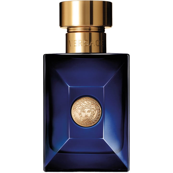 Versace Pour Homme Dylan Blue 30 ml versace blå parfym herr i mörkblå glasflaska med guldlock och guldfärgat emblem