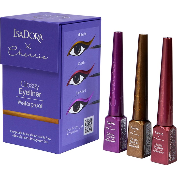 IsaDora x Cherrie Glossy Eyeliner Trio