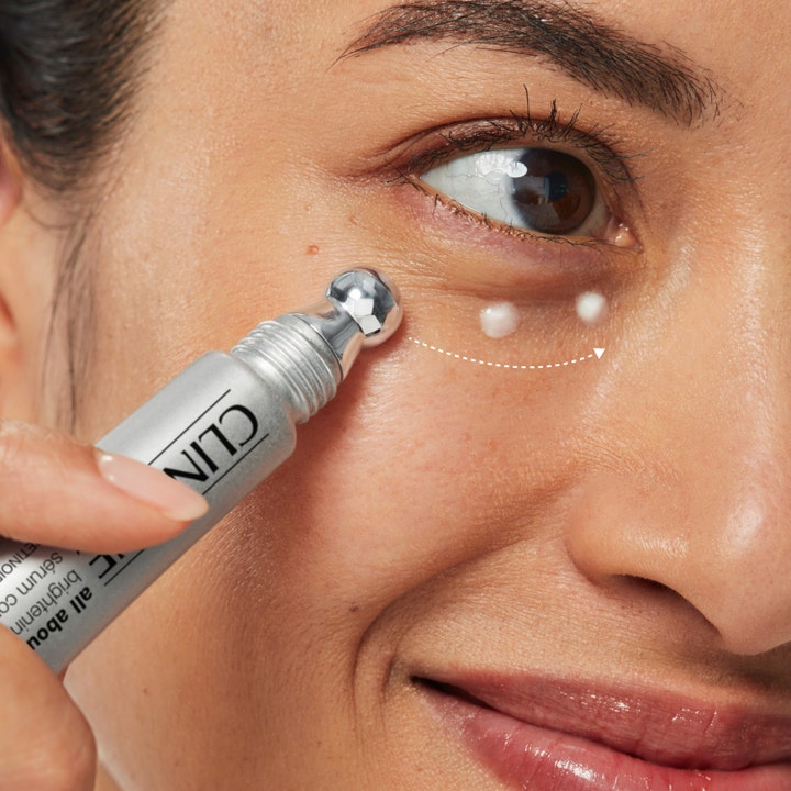 Clinique All About Eyes Brightening Serum Concentrate 10 ml ögonserum ljusar upp med svalkande rollerball.