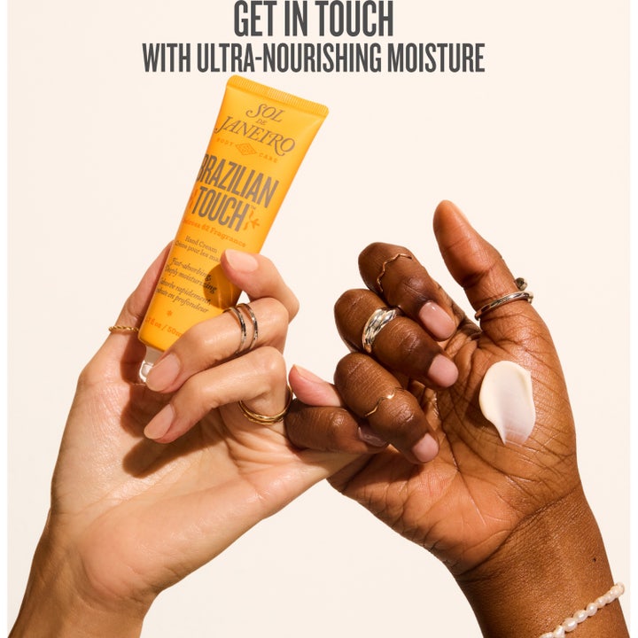 Sol de Janeiro Brazilian Touch Hand Cream 50 ml återfuktande handkräm sol de janeiro i gul tub med ny design