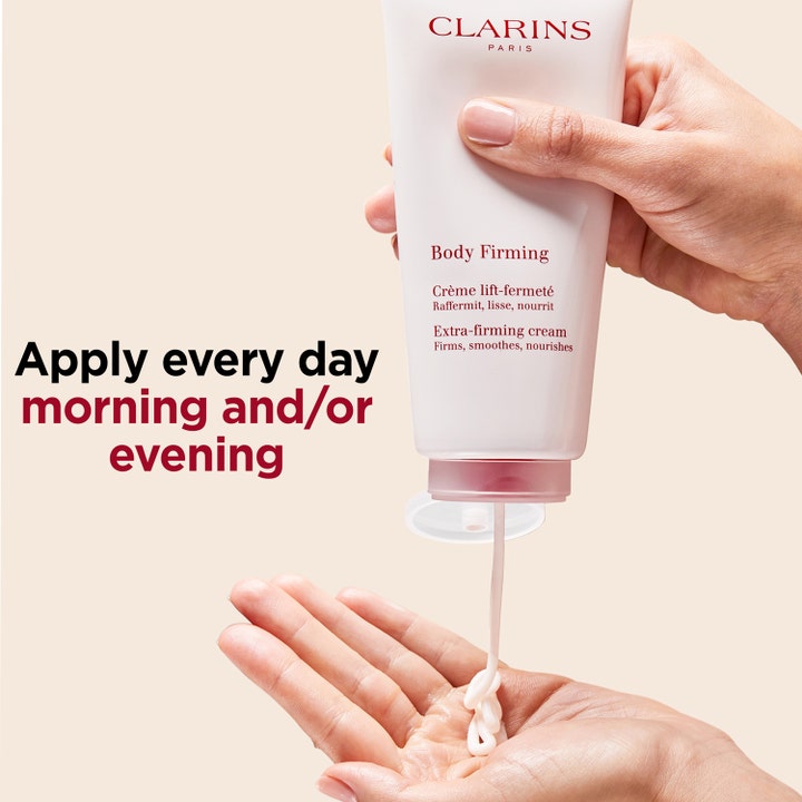 Clarins Body Firming Extra-Firming Cream 200 ml anti-aging kroppskräm som appliceras från tub i handflatan