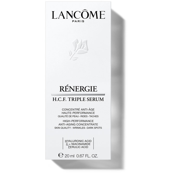 Lancôme Rénergie HCF Triple Serum 20 ml antiage collagen serum i vit ytterförpackning som ger ökad fasthet