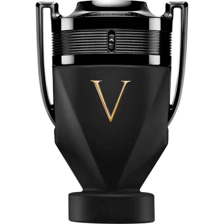 Rabanne Invictus Victory Absolu 100 ml exklusiv parfym herr i mattsvart troféformad flaska med ett guldfärgat V